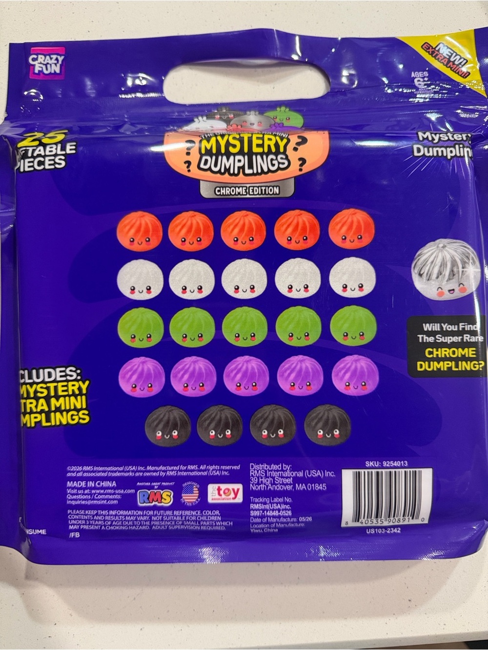 Mystery Dumplings Chrome Edition Collectible Toy Set - Pink - Picture 2 of 2